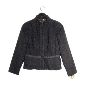 Marc by Marc Jacobs Floral Lace Crochet Bomber Jacket